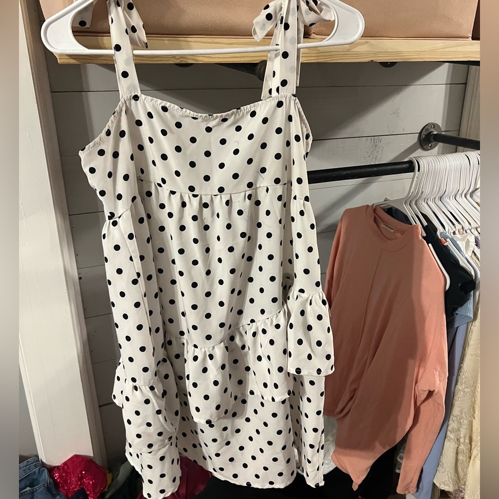 small polka dot dress